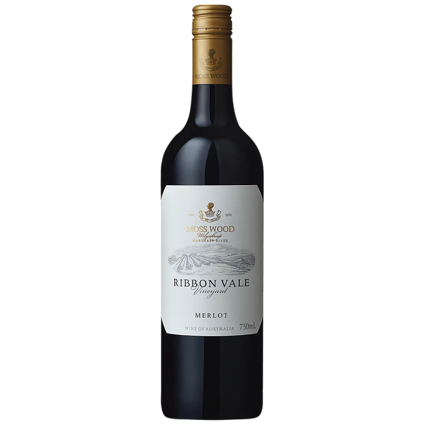 Moss Wood Ribbon Vale Merlot